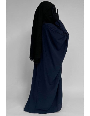 Navy Butterfly abaya umm hafsa