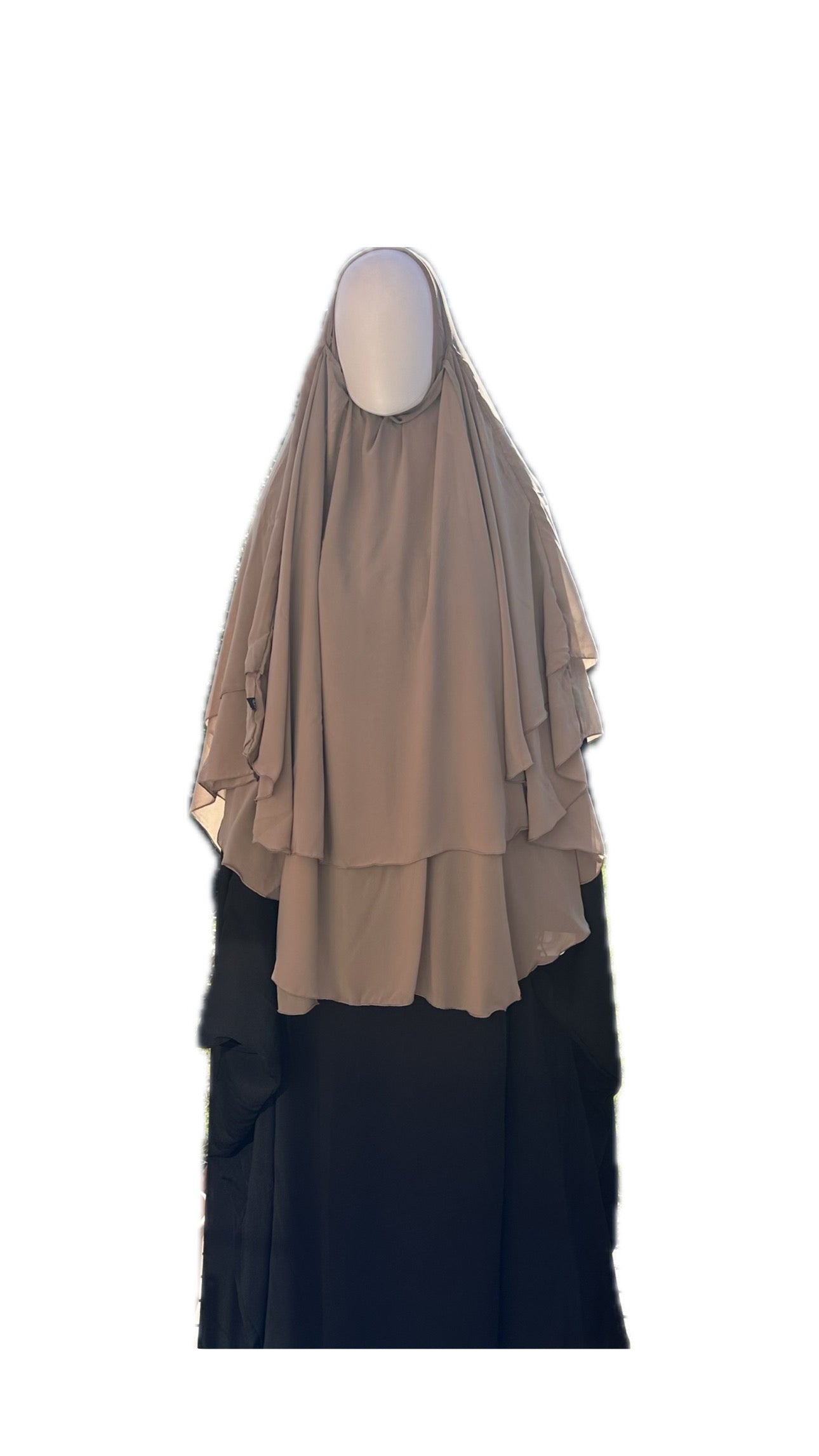 Two Layer Khimar Amira Umm Hafsa