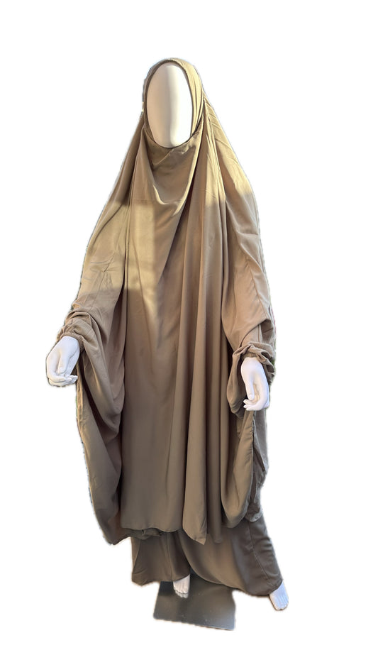 2 piece Big Jilbab Umm Hafsa
