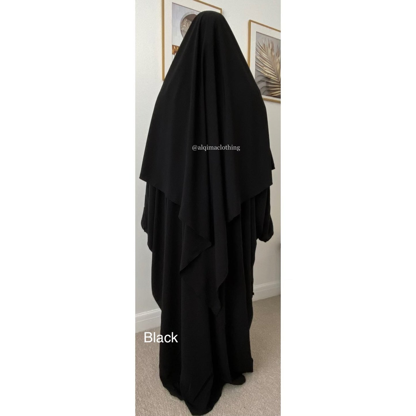 One Layer Triangle Khimar Umm Hafsa