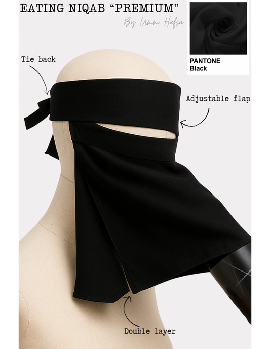 Eating Niqab ( Casquette) By Umm Hafsa
