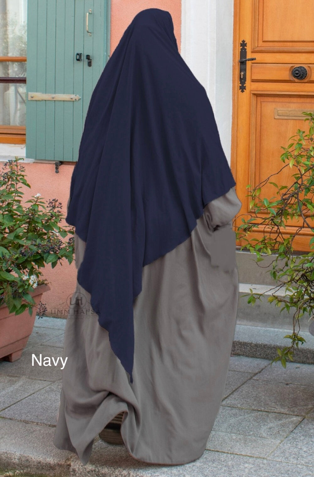 One Layer Triangle Khimar Umm Hafsa