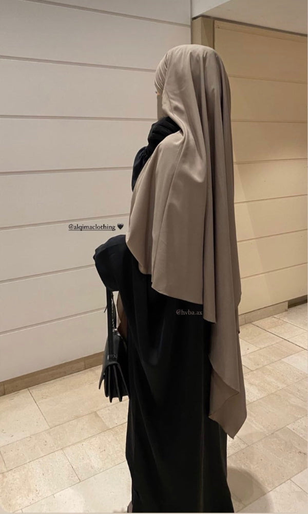 One Layer Triangle Khimar Umm Hafsa