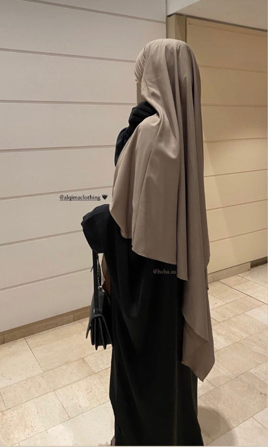 One Layer Triangle Khimar Umm Hafsa