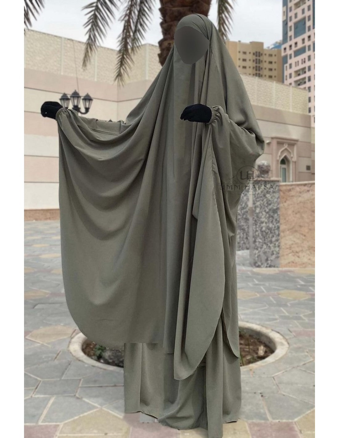 2 piece Big Jilbab Umm Hafsa