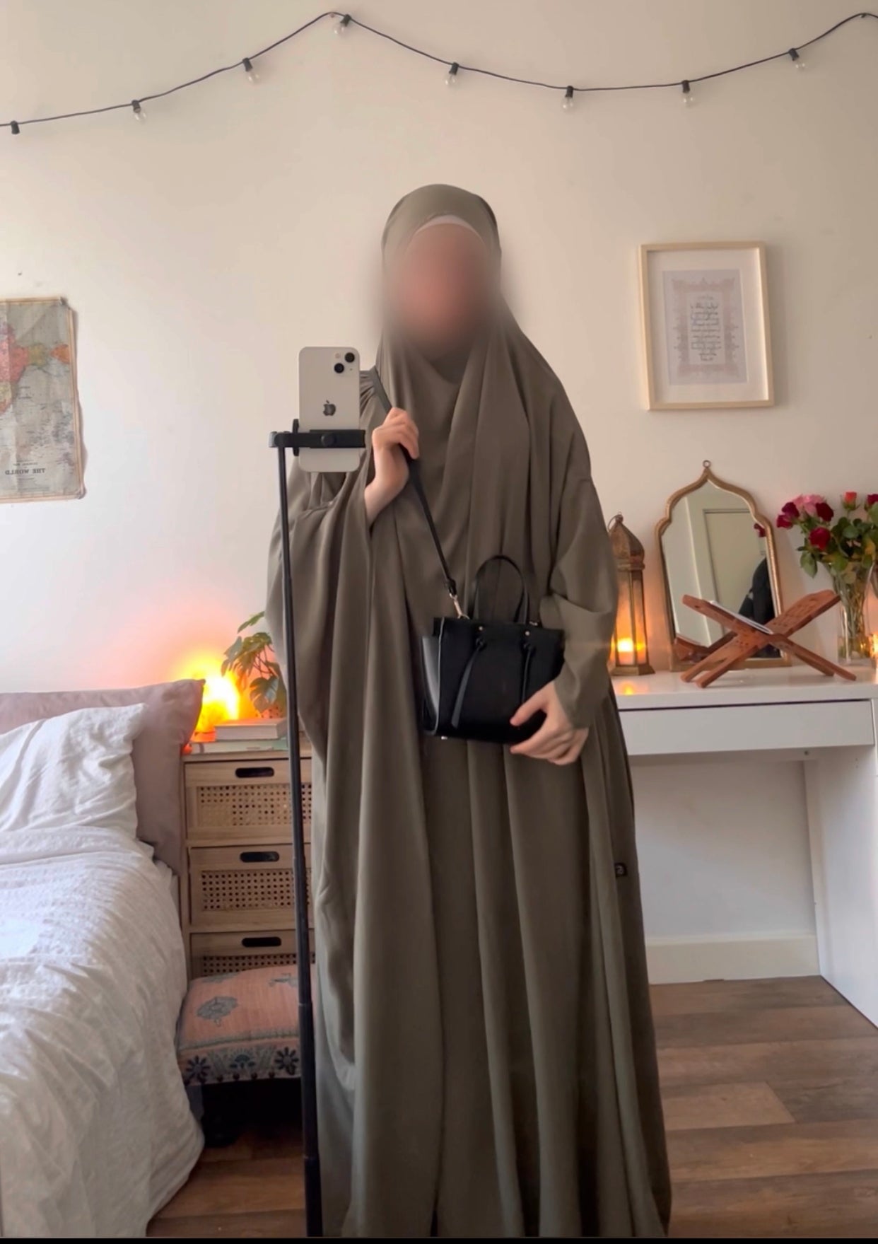 1 Piece Saudi Jilbab Umm Hafsa