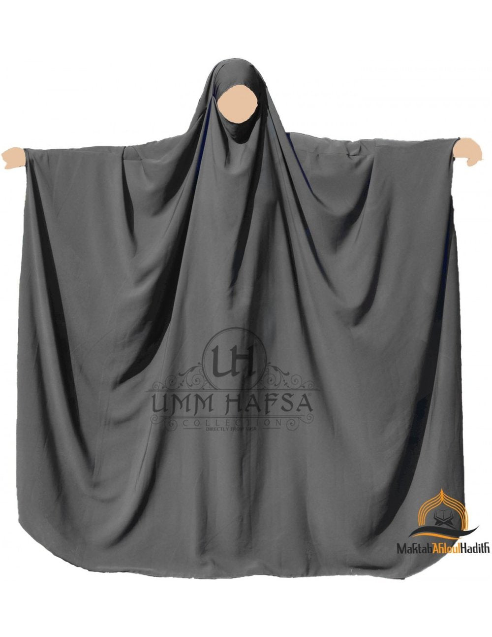 Black One piece big saudi jilbab