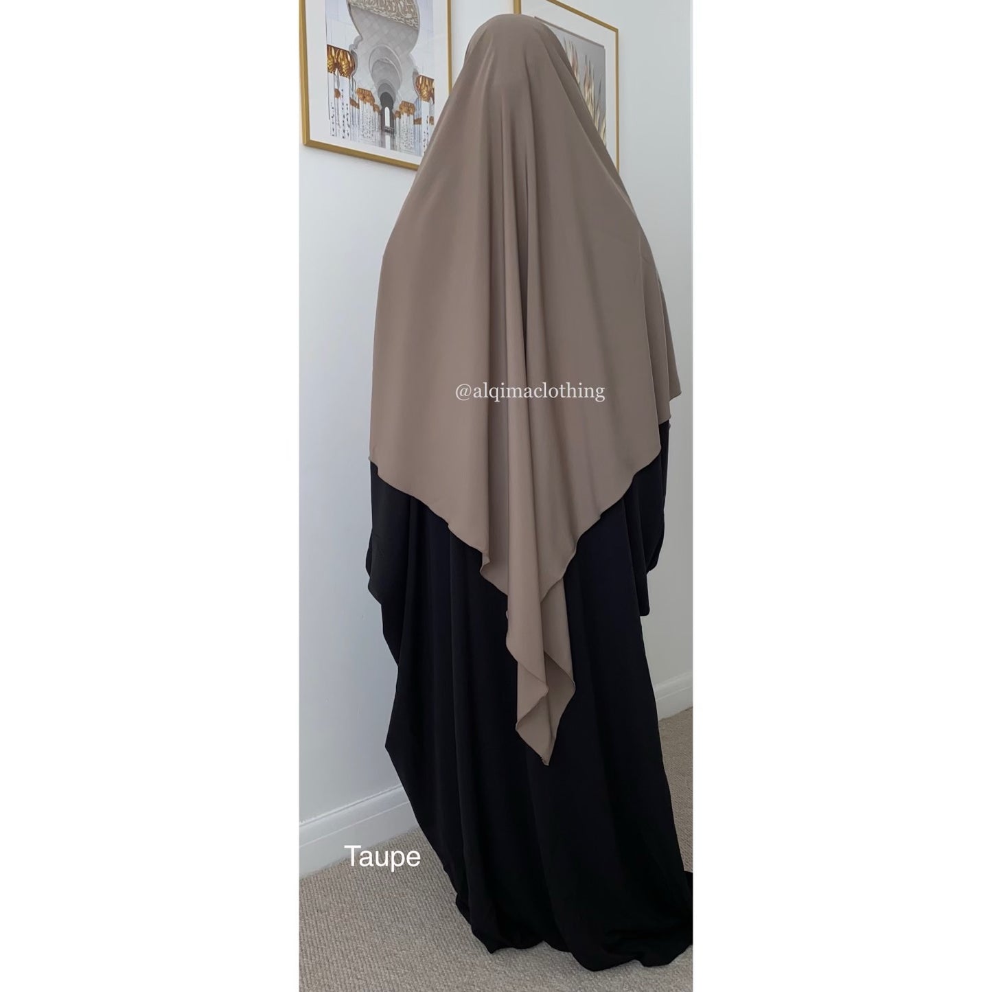 One Layer Triangle Khimar Umm Hafsa